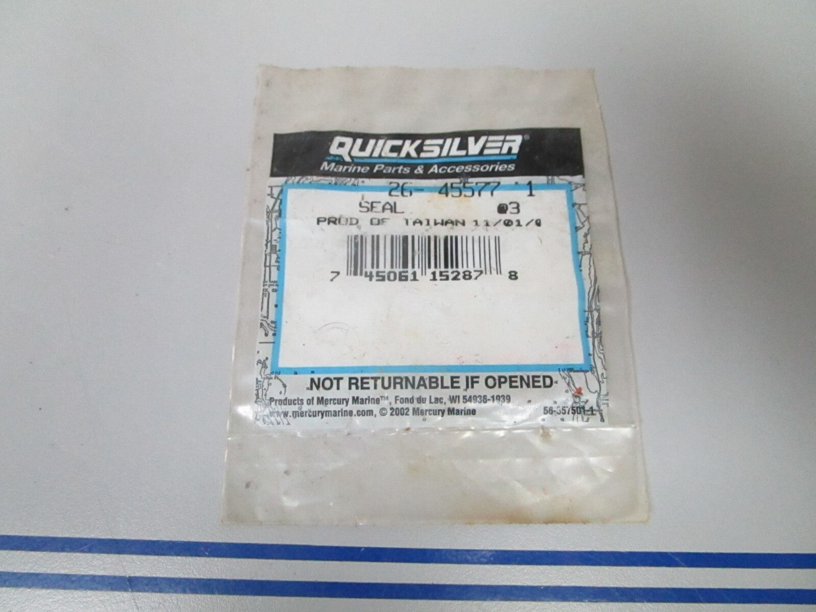 *NEW OEM* (LOT OF 3) 0810 Mercury Quicksilver Seal 26-455771