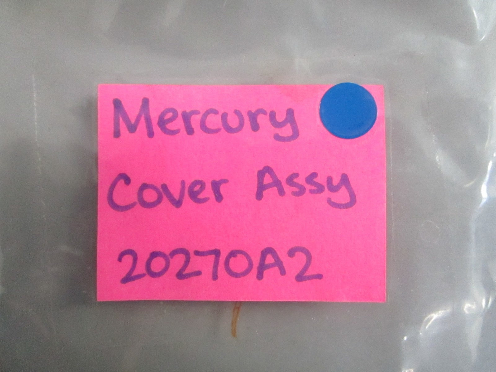 NEW OEM 20270A2 20270-2 Mercury Quicksilver Cover Assy 0820