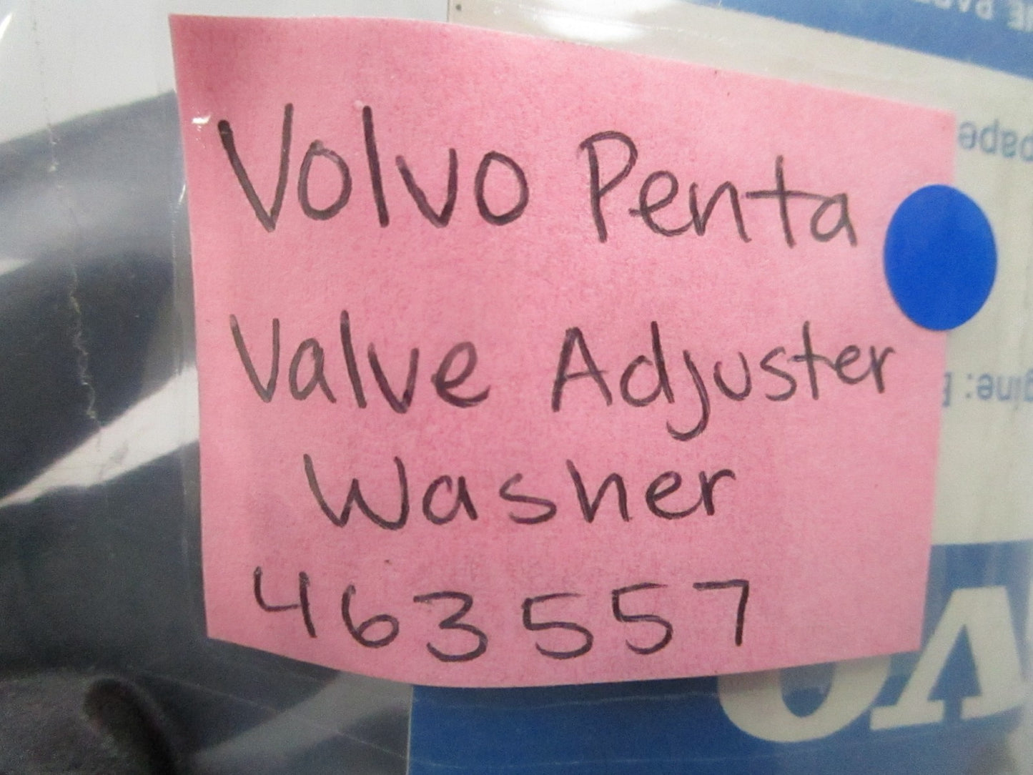 *NEW OEM* 0810 Volvo Penta Valve Adjuster Washer 463557
