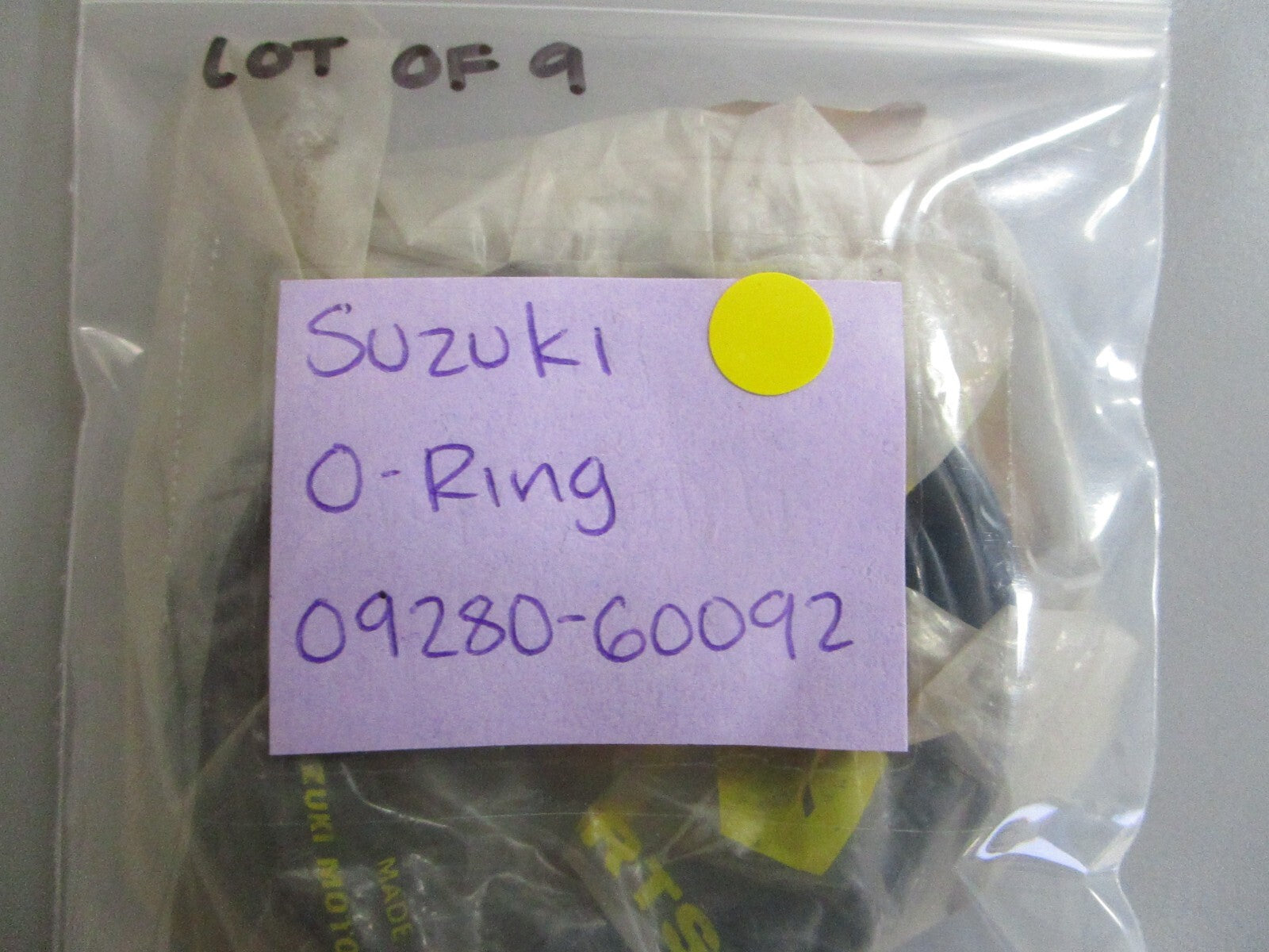 *NEW OEM* (LOT OF 9) 0810 Suzuki O-Ring 09280-60092