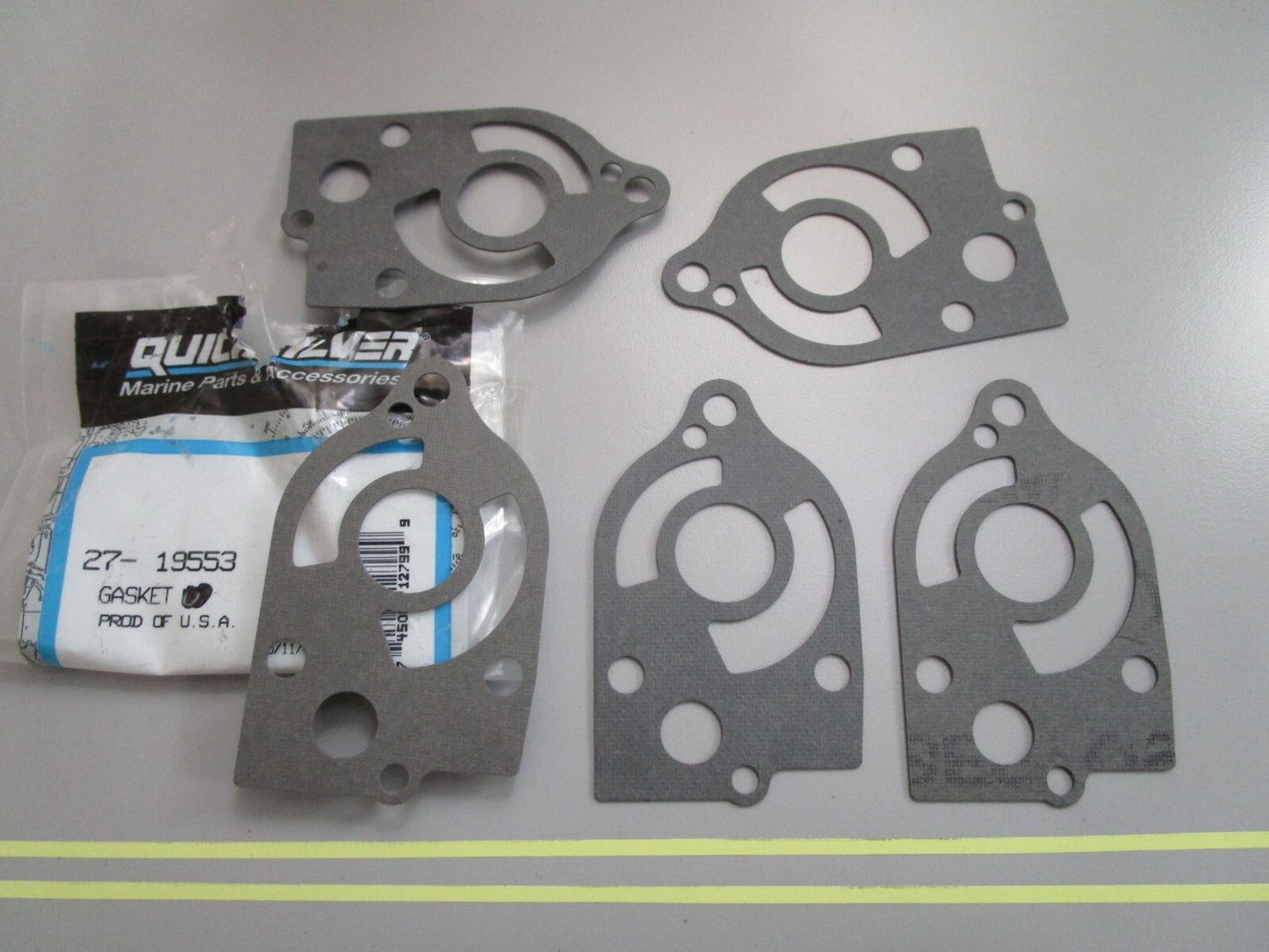 *NEW OEM* (LOT OF 5) 0810 Mercury Quicksilver Gasket 27-19553