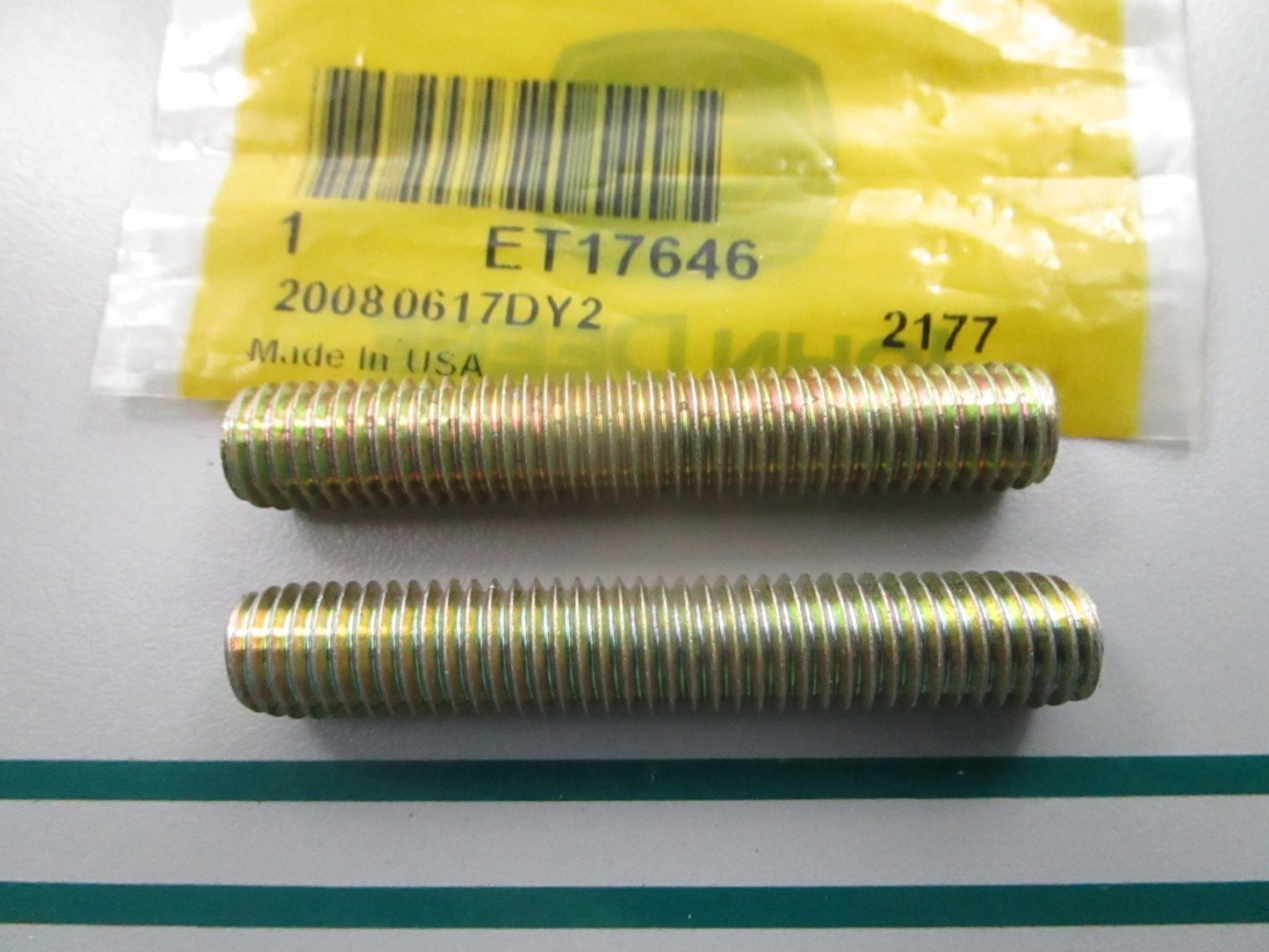 NEW OEM (LOT OF 2) ET17646 John Deere Srud 0810
