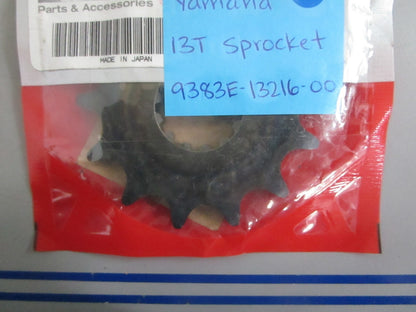 NEW OEM 9383E-13216-00 Yamaha 13T Front Sprocket 0820