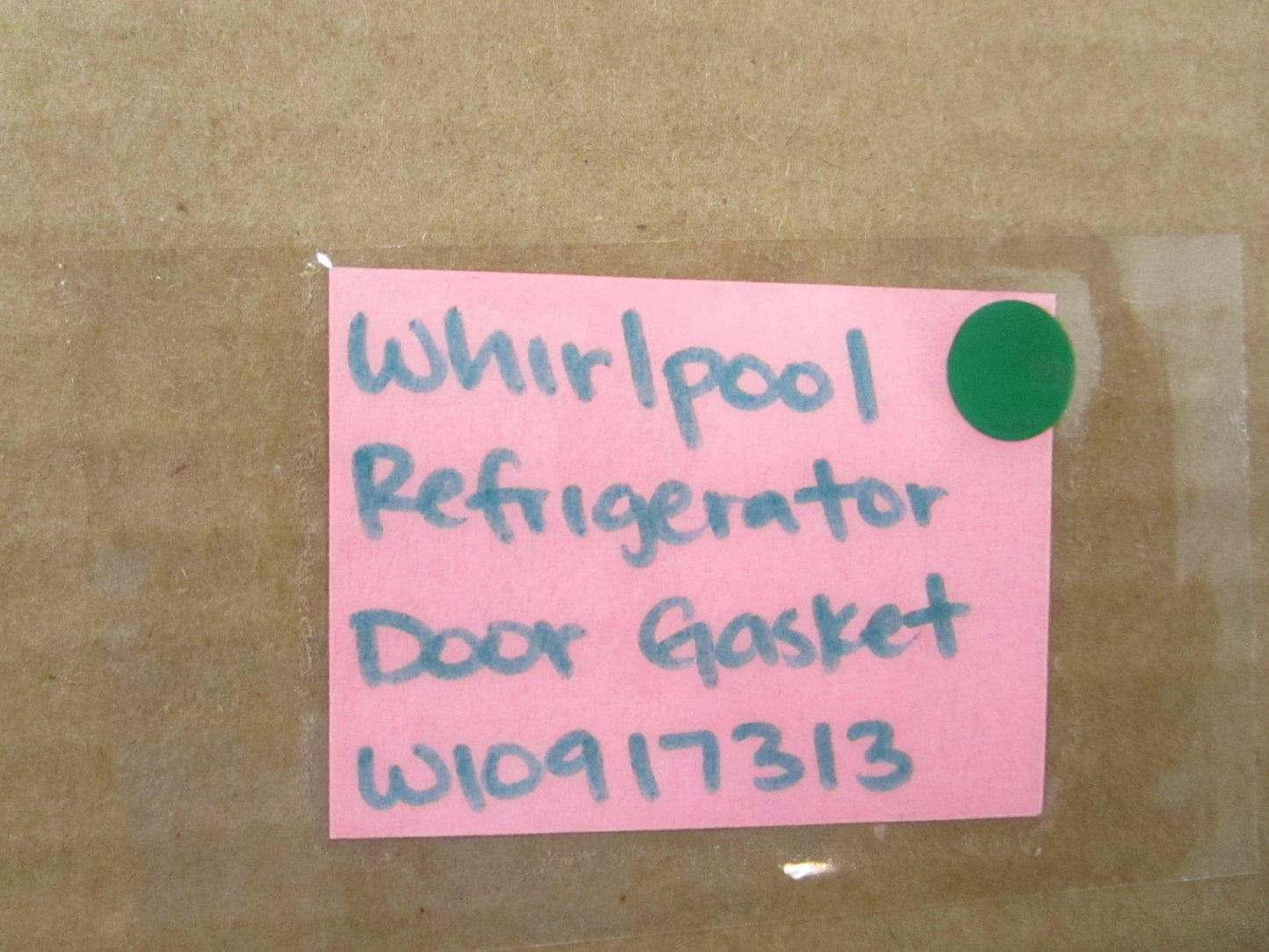NEW OEM W10917313 Whirlpool Refrigerator Door Gasket 0810