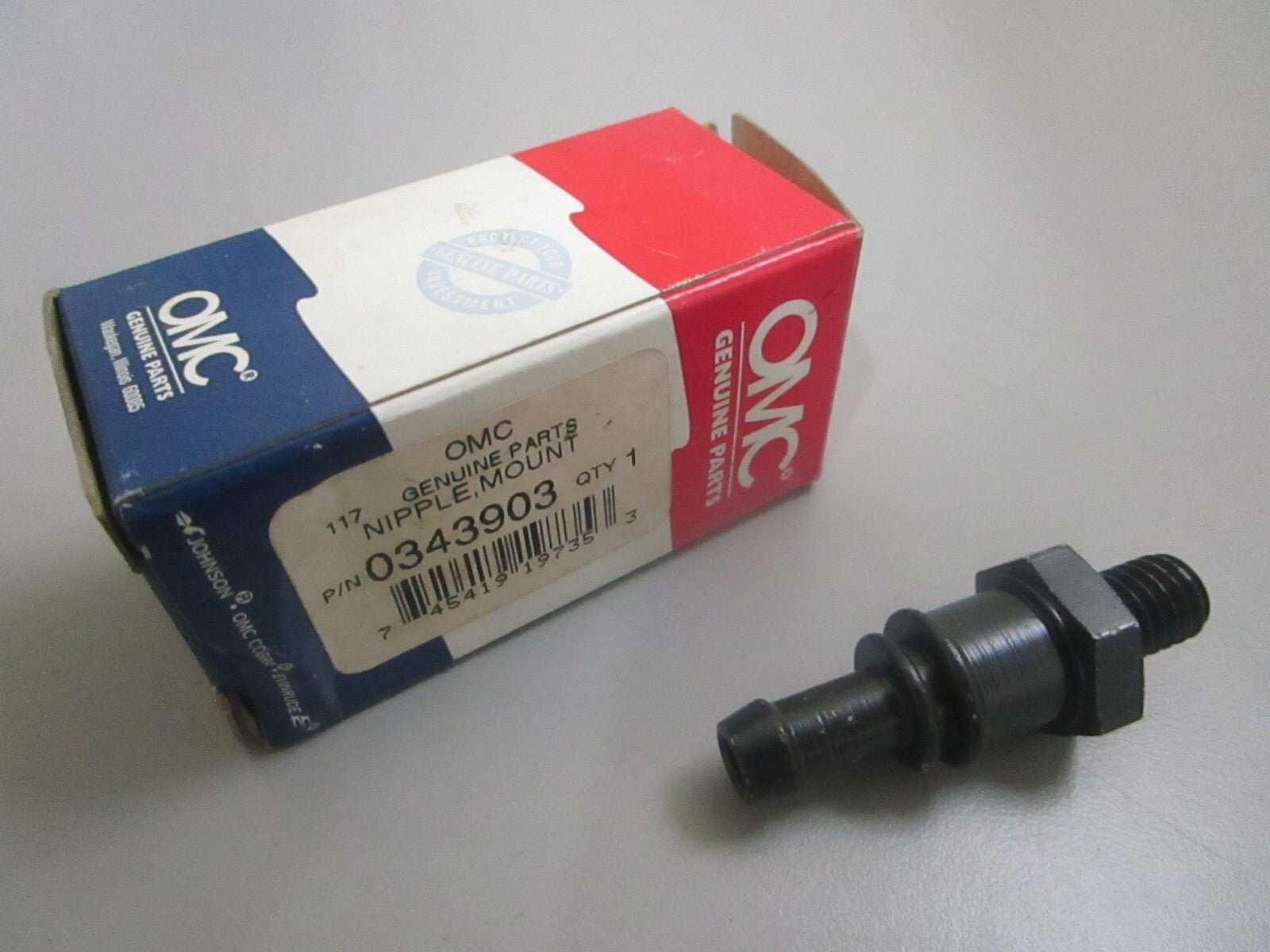 *NEW OEM* 0810 OMC Johnson Evinrude Mount Nipple 343903 0343903