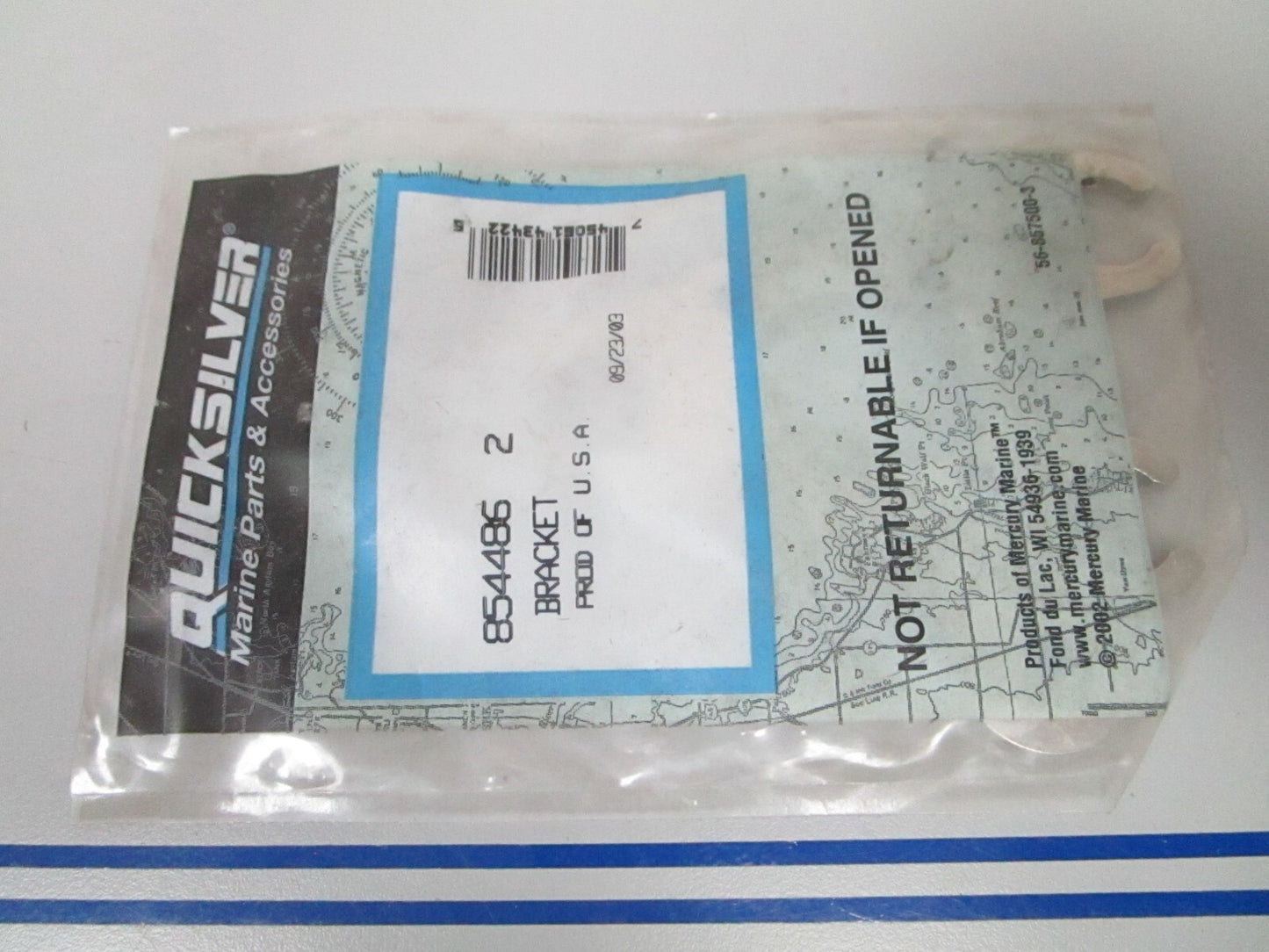 *NEW OEM* 0810 Mercury Bracket 8544862