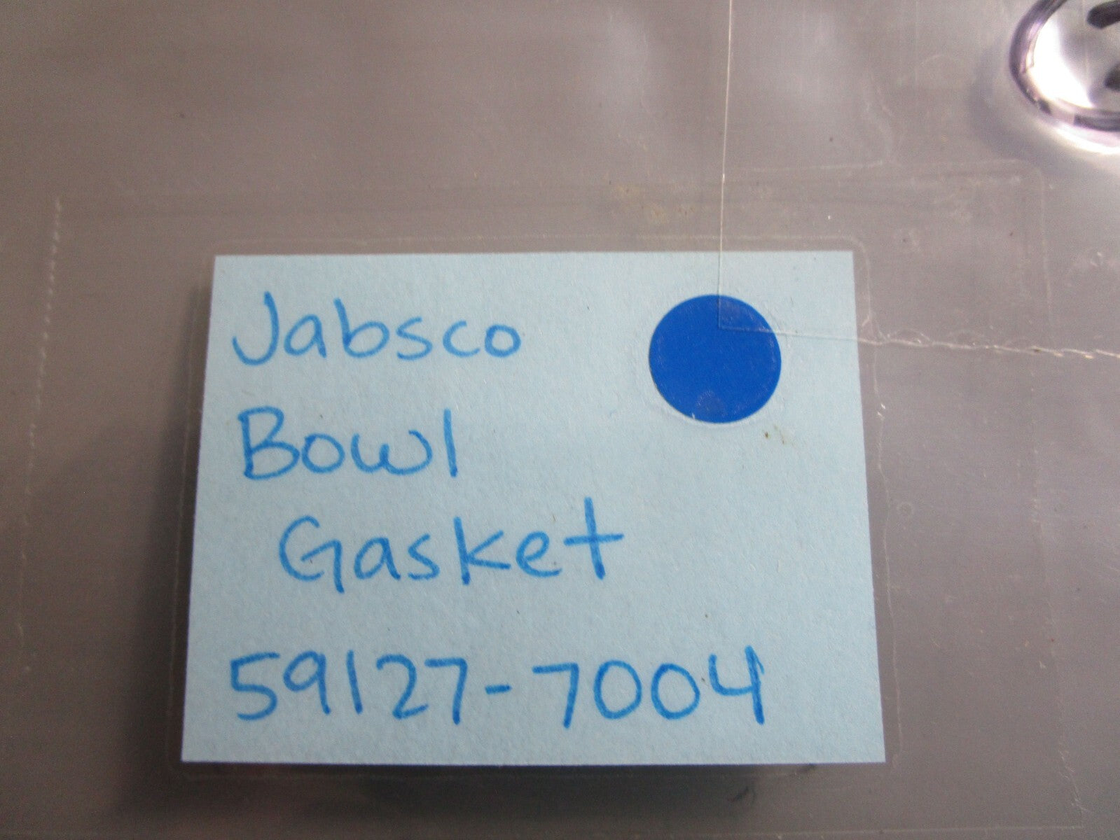 *NEW* 0770 Jabsco Bowl Gasket 59127-7004