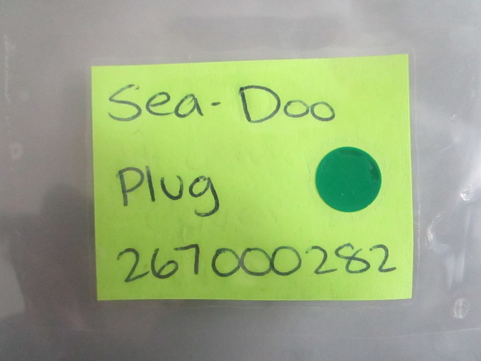 NEW OEM 267000282 Sea-Doo Plug 0820