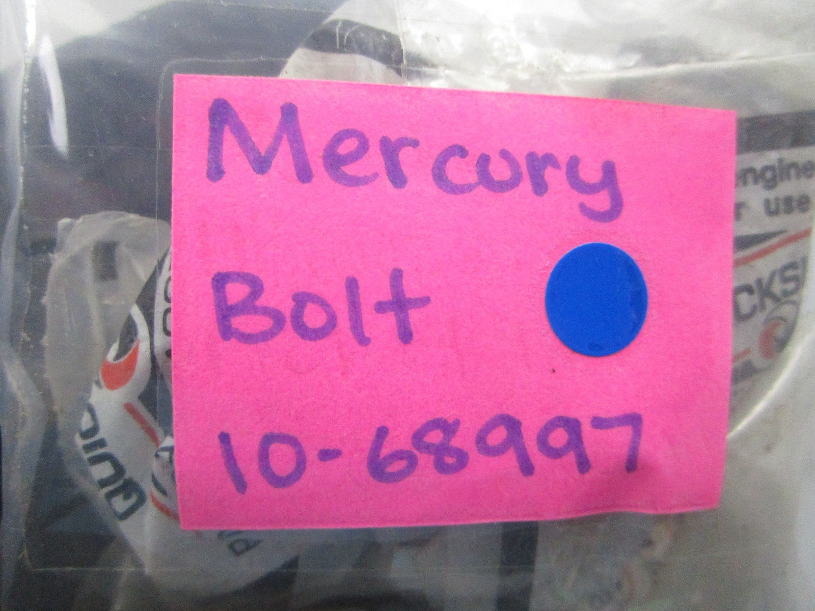 NEW OEM (LOT OF 4) 10-68997 Mercury Quicksilver Bolt 0810