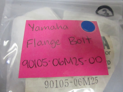 *NEW OEM* 0810 Yamaha Flange Bolt 90105-06M25-00