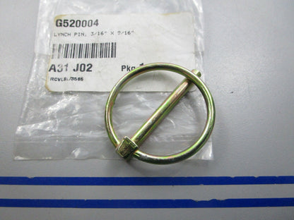 NEW OEM G520004 Billy Goat Lynch Pin 0810