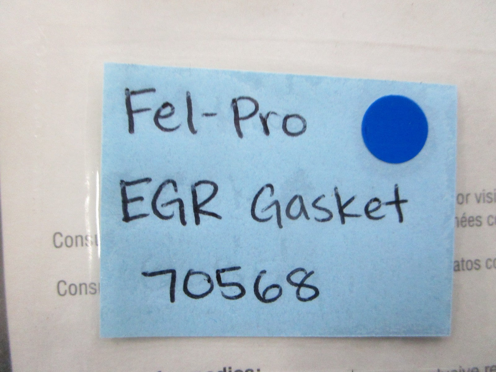 *NEW* 0810 Fel-Pro EGR Gasket 70568