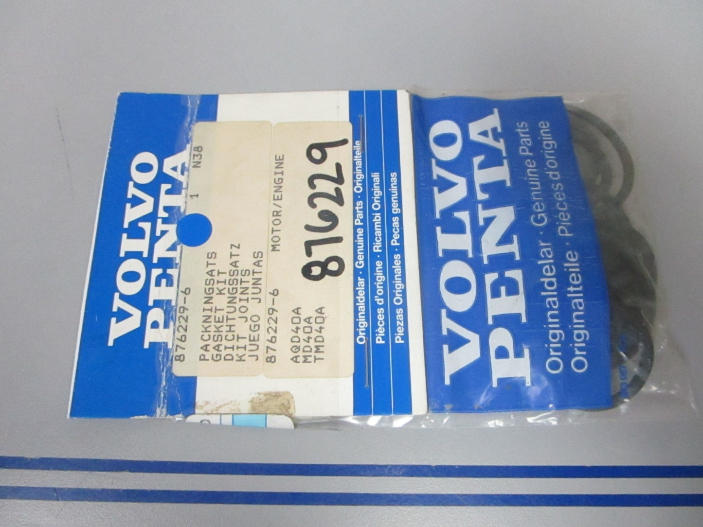 *NEW OEM* 0720 Volvo Penta Gasket Kit 876229-6