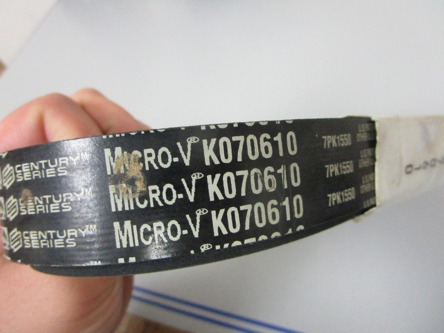 NEW K070610 Gates Micro-V 15/16" x 61 ⅝" Serpentine Belt 0720