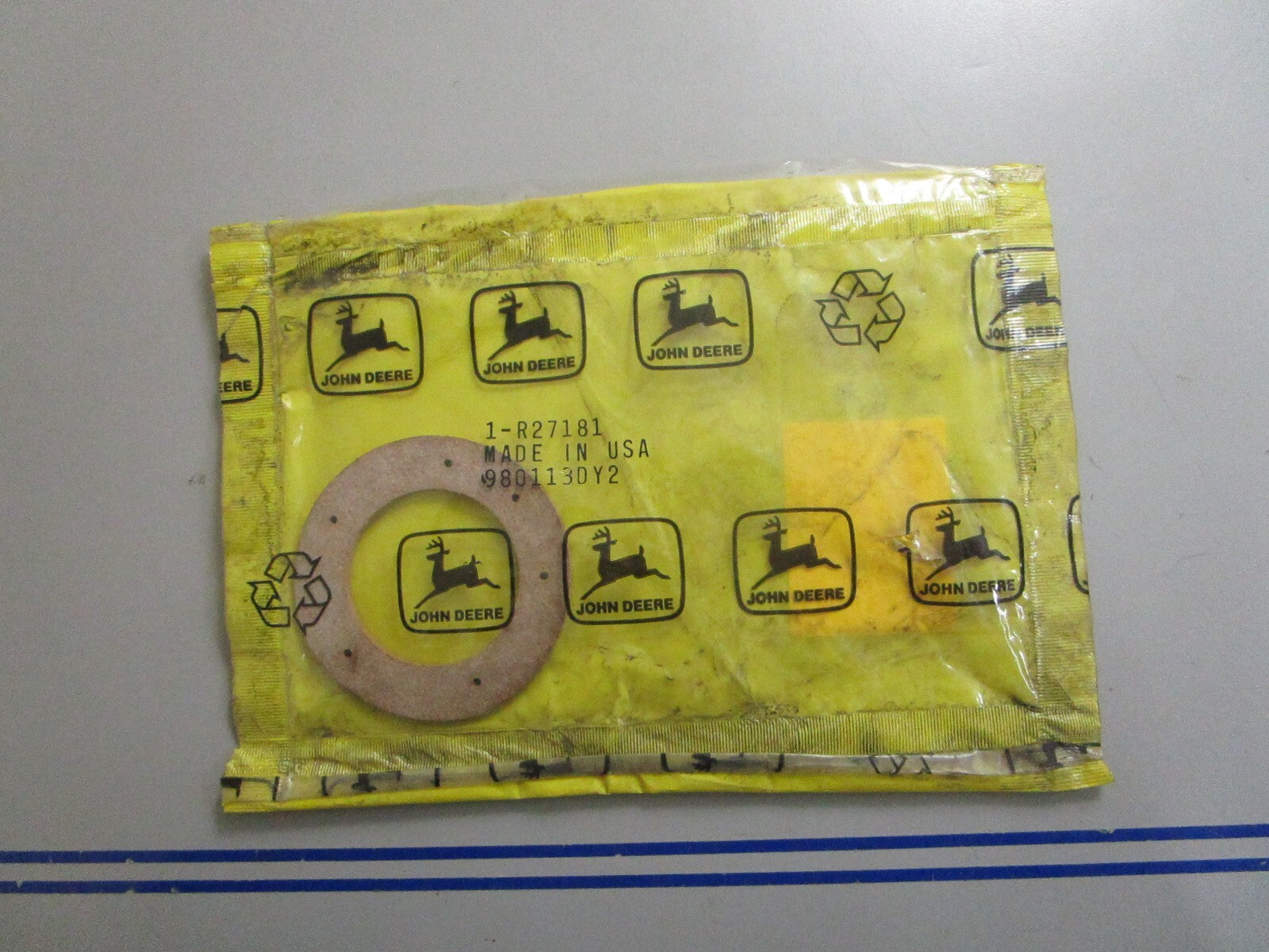 *NEW OEM* 0810 John Deere Gasket R27181