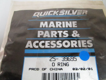 NEW OEM 25-39695 Mercury Quicksilver O-Ring 0810