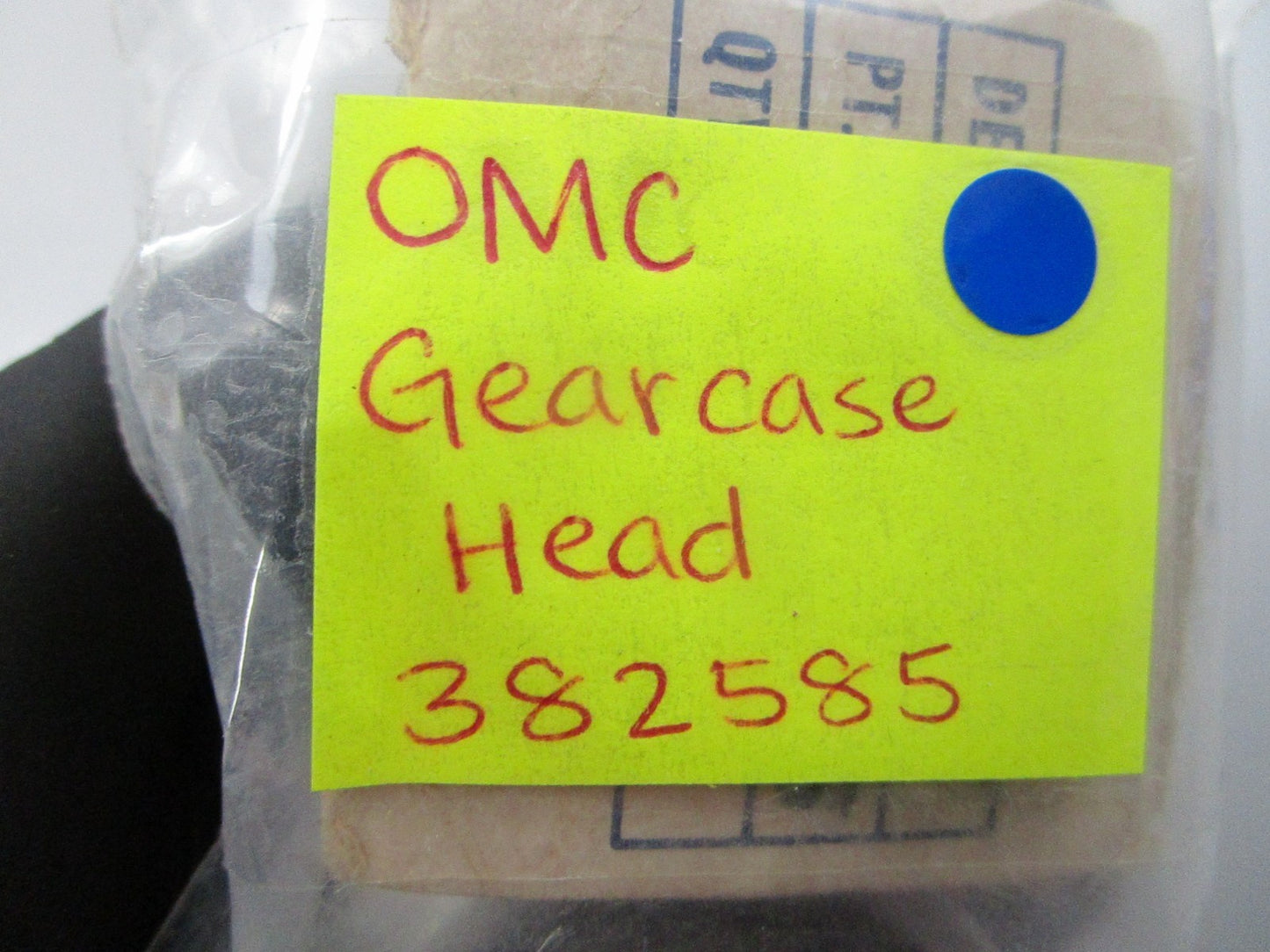 *NEW OEM* 0810 OMC Johnson Evinrude Gearcase Head 382585 0382585