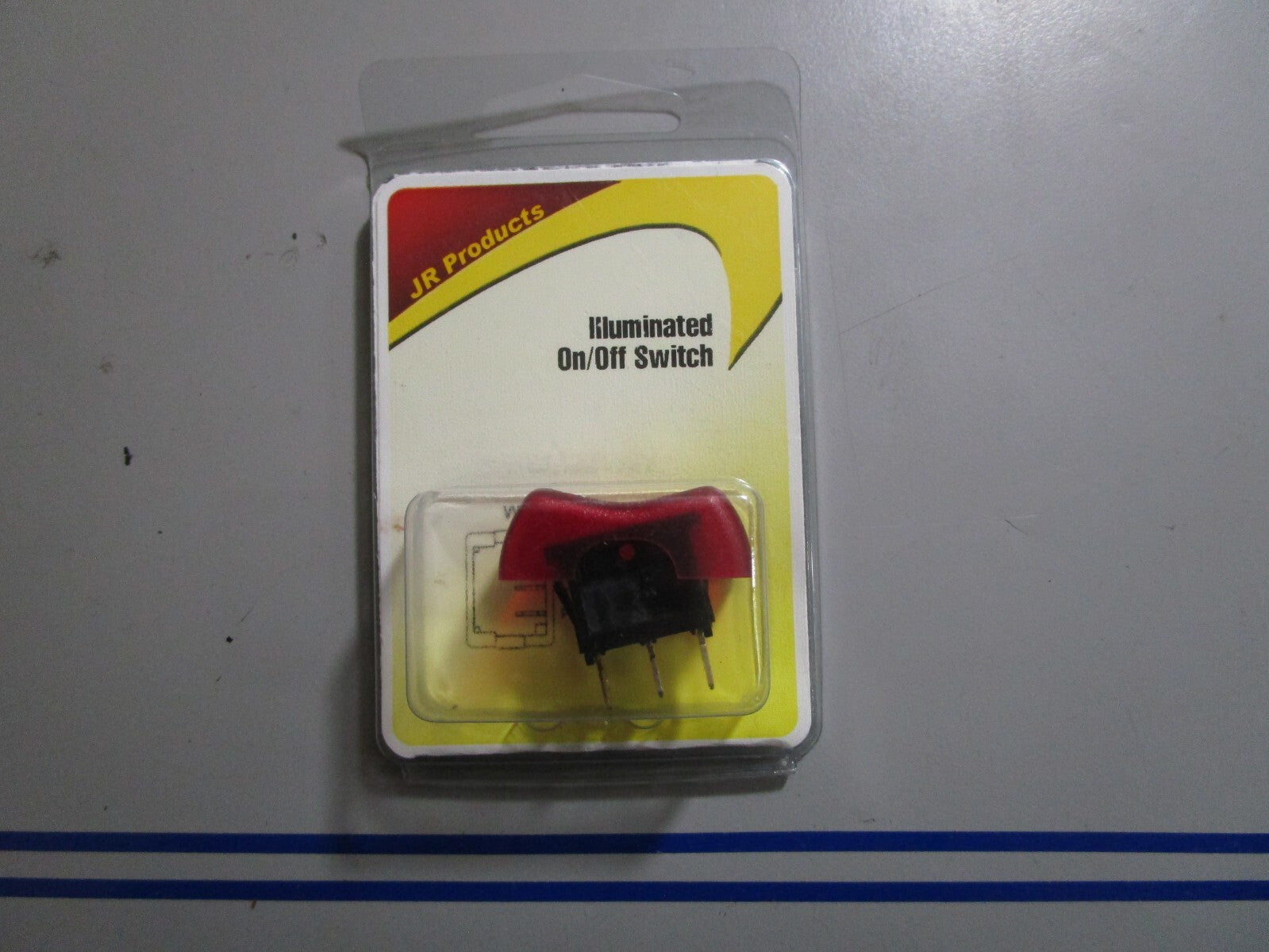 *NEW* 0810 JR Products Illuminated On/Off Switch 12045