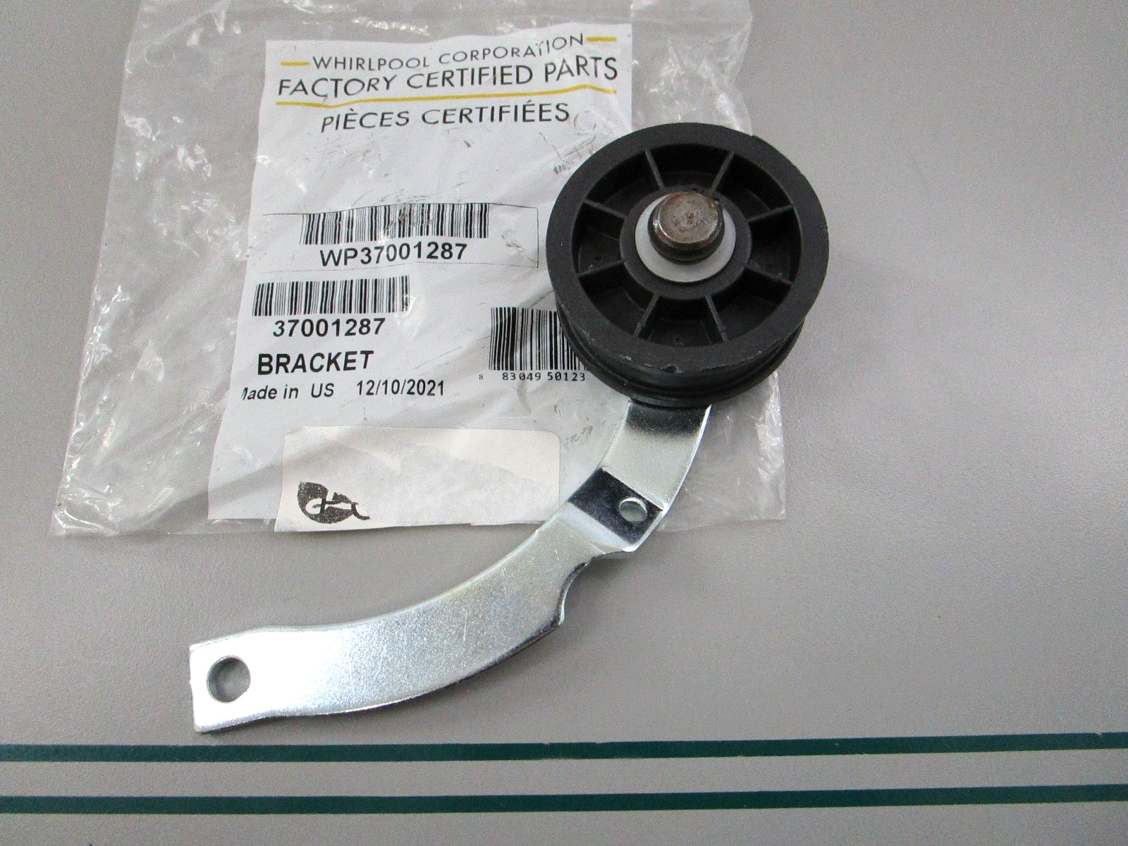 NEW OEM WP37001287 37001287 Whirlpool Bracket 0810