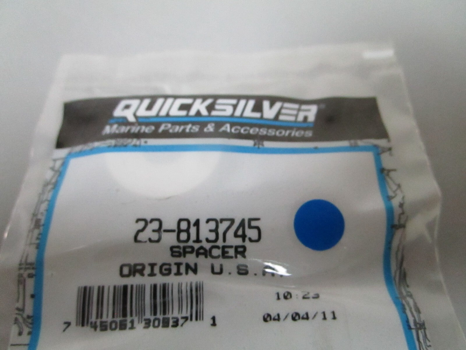 *NEW OEM* 0720 Mercury Quicksilver Spacer 23-813745