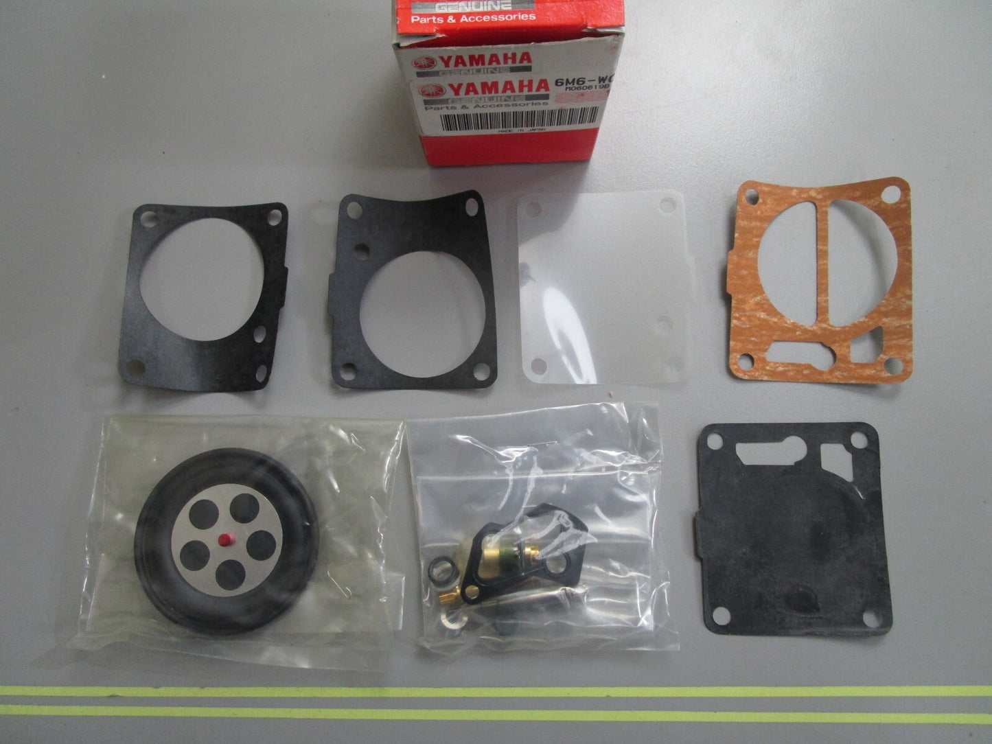 *NEW OEM* 0820 Yamaha Carburetor Repair Kit 6M6-W0093-10-00