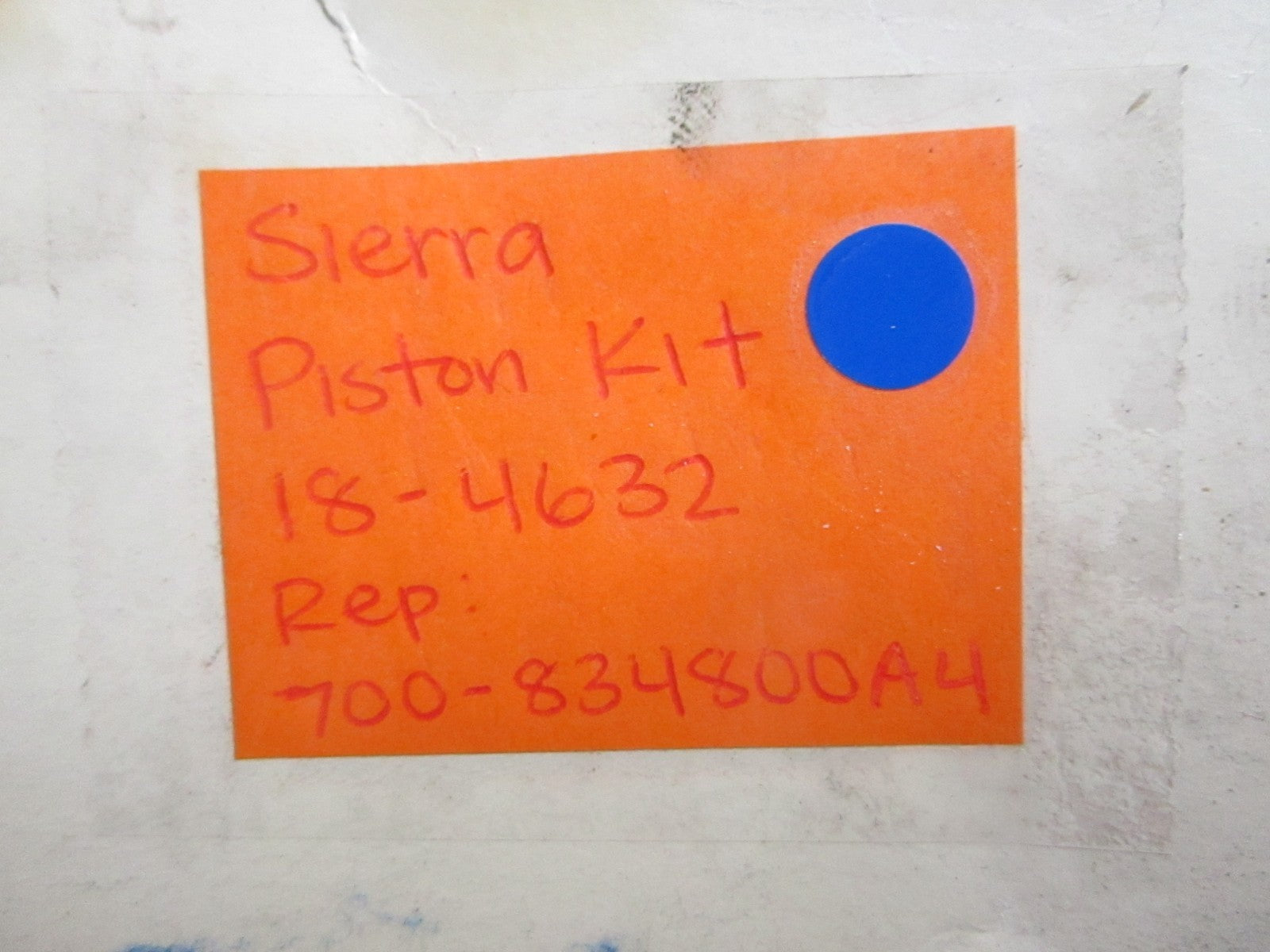 *NEW* 0820 Sierra Piston Kit 18-4632 Rep: 700-834800A4