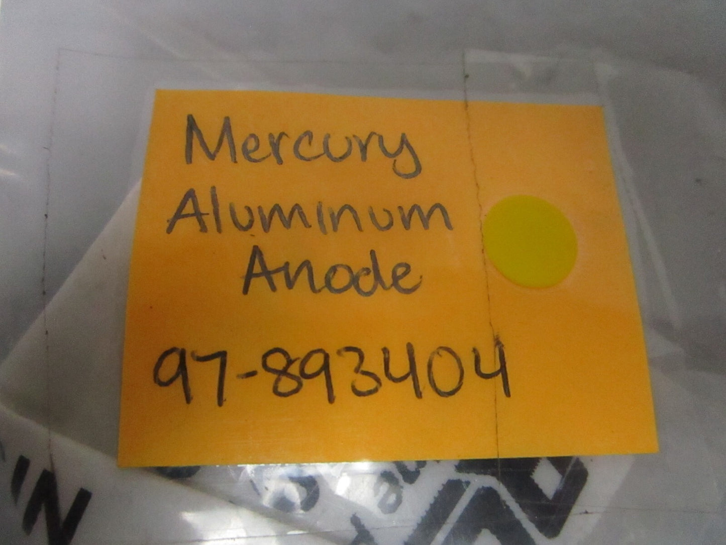 *NEW OEM* 0810 Mercury Quicksilver Aluminum Anode 97-893404