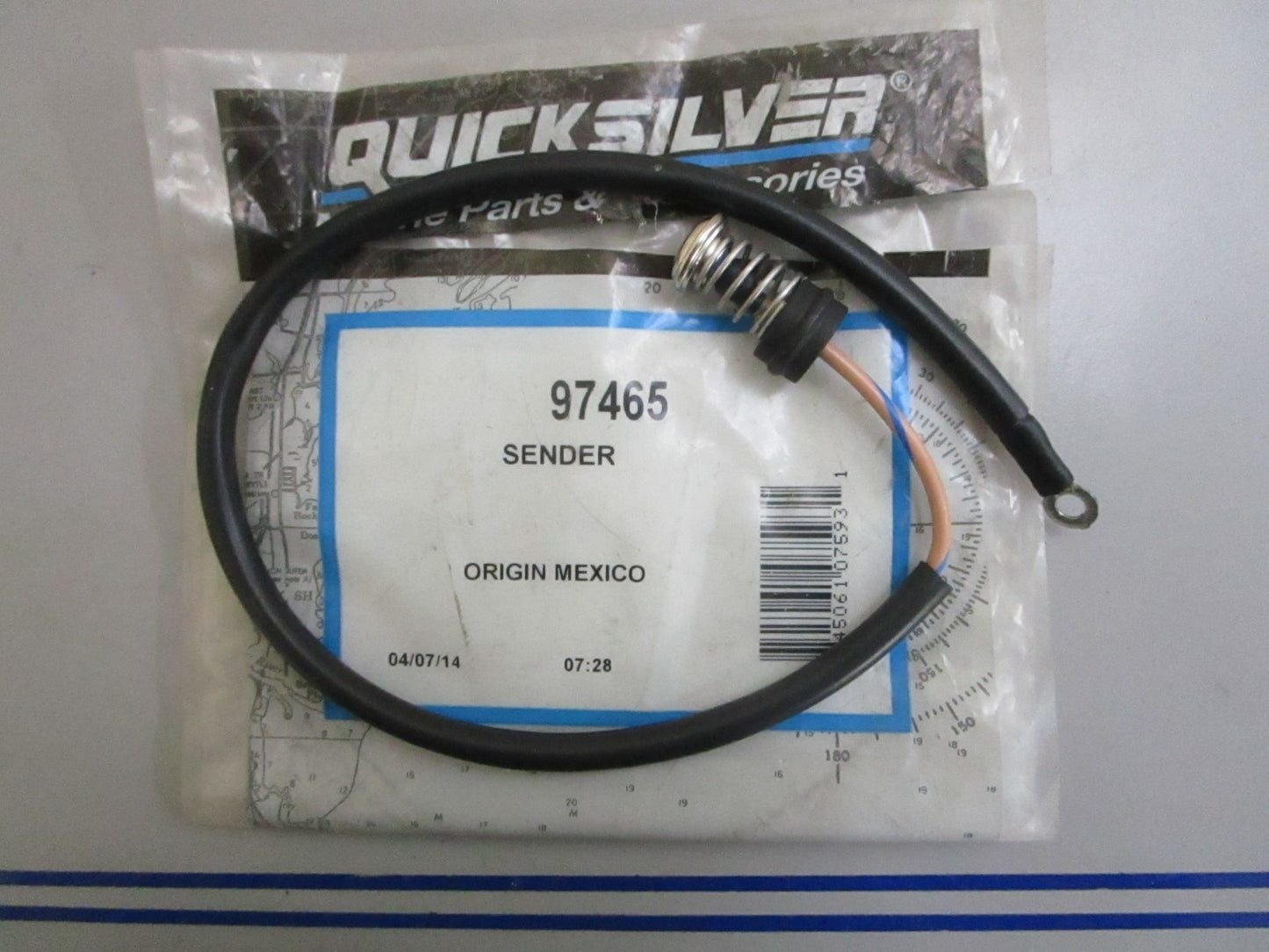 *NEW OEM* 0820 Mercury Quicksilver Temperature Sender 97465