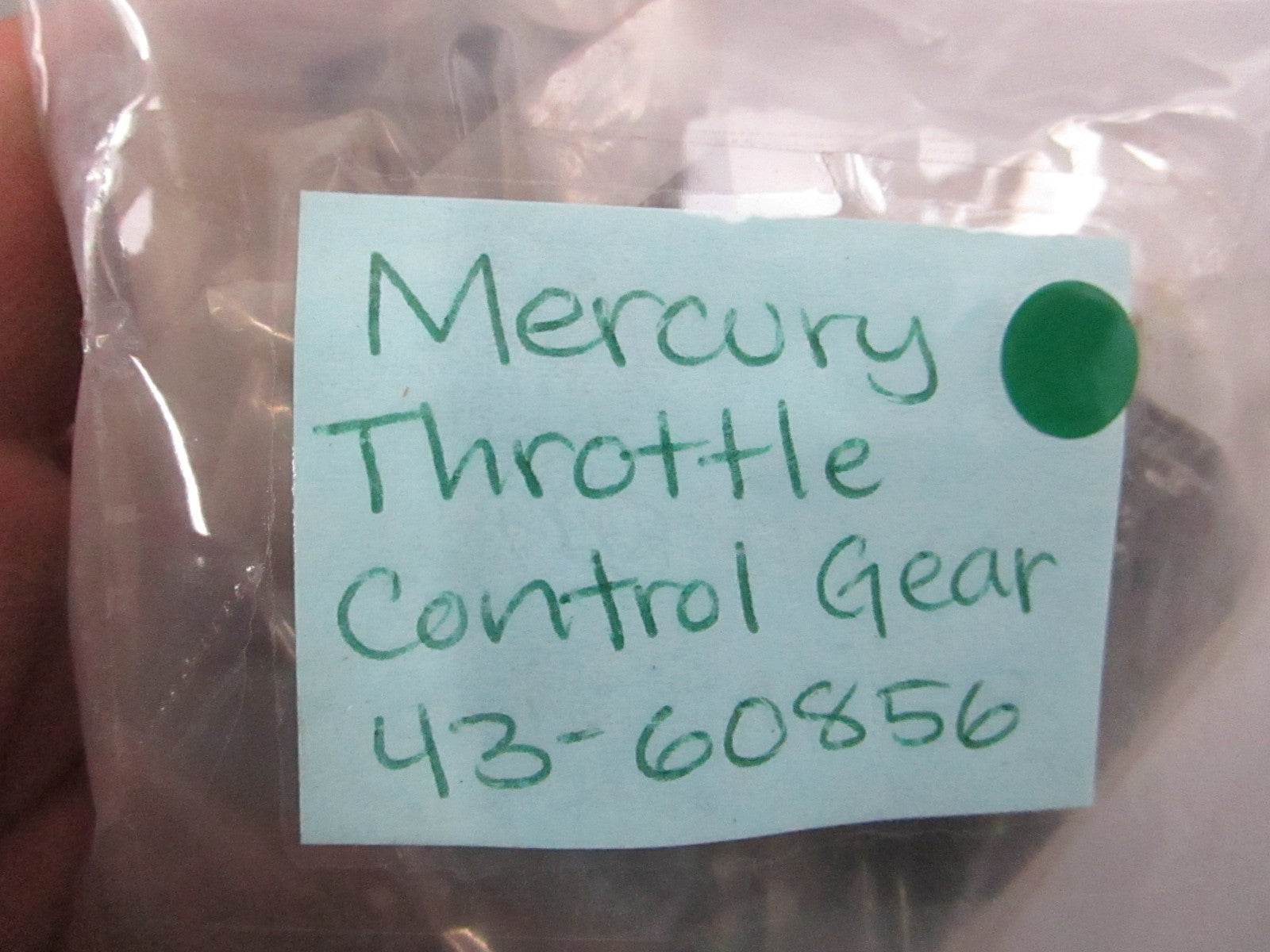 NEW OEM 43-60856 Mercury Quicksilver Throttle Control Gear 0810