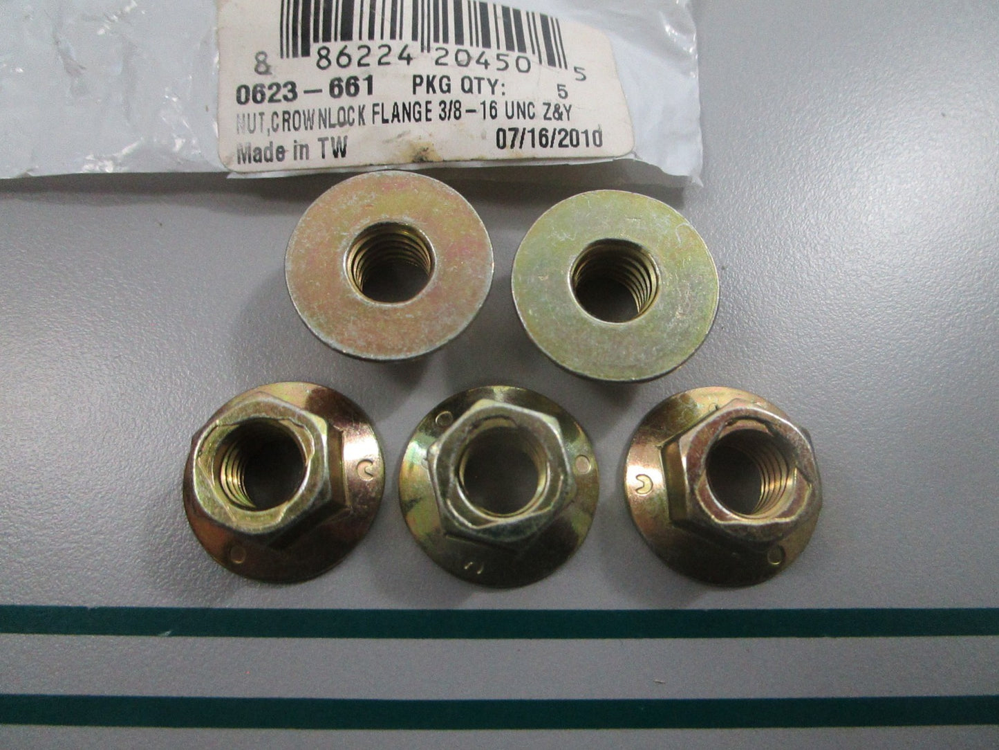 NEW OEM (LOT OF 5) 0623-661 Arctic Cat Flange Nut 0810
