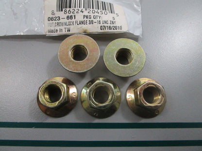 NEW OEM (LOT OF 5) 0623-661 Arctic Cat Flange Nut 0810