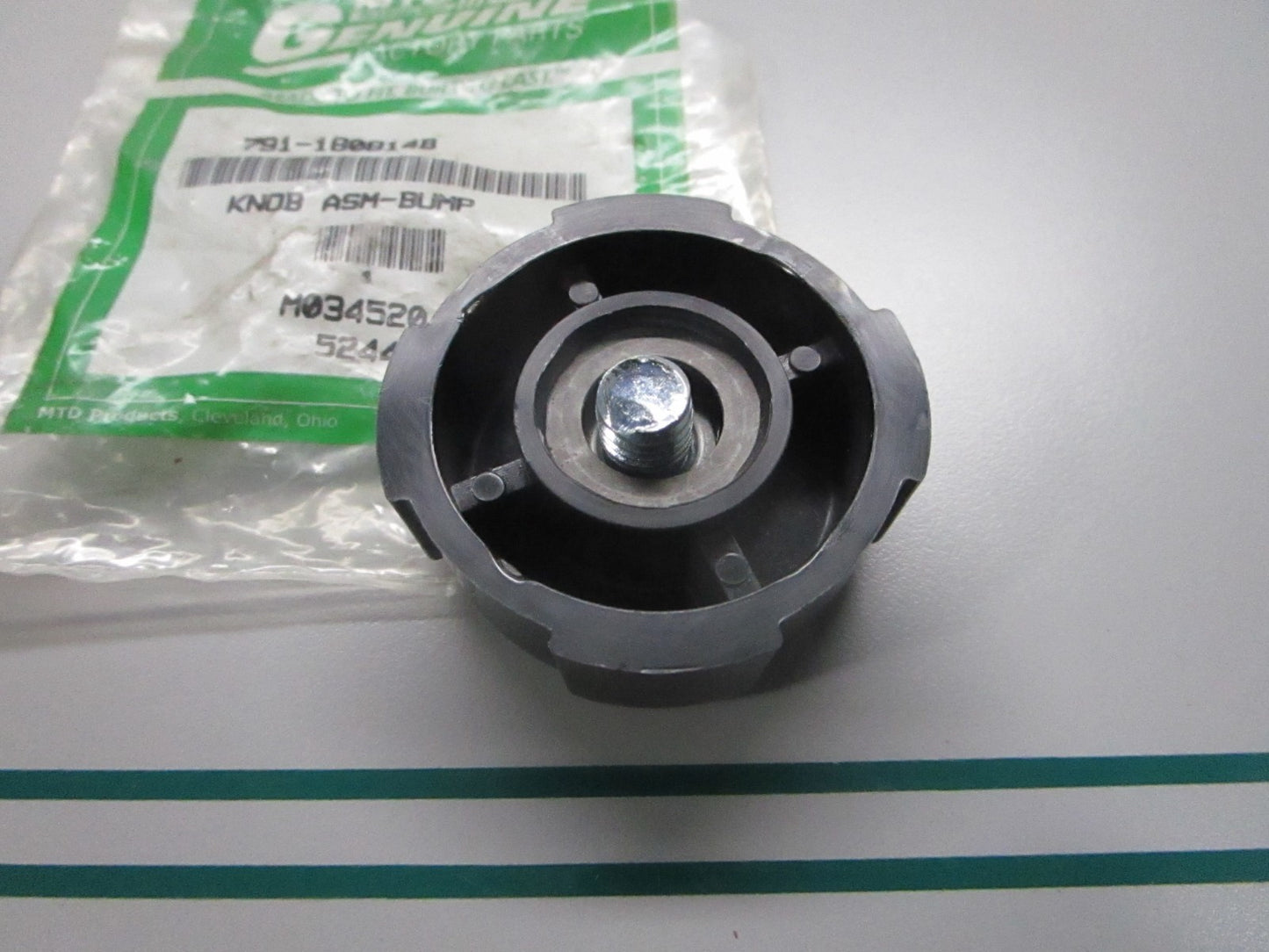 NEW OEM 791-180814B MTD Bump Head Knob Assembly 0810