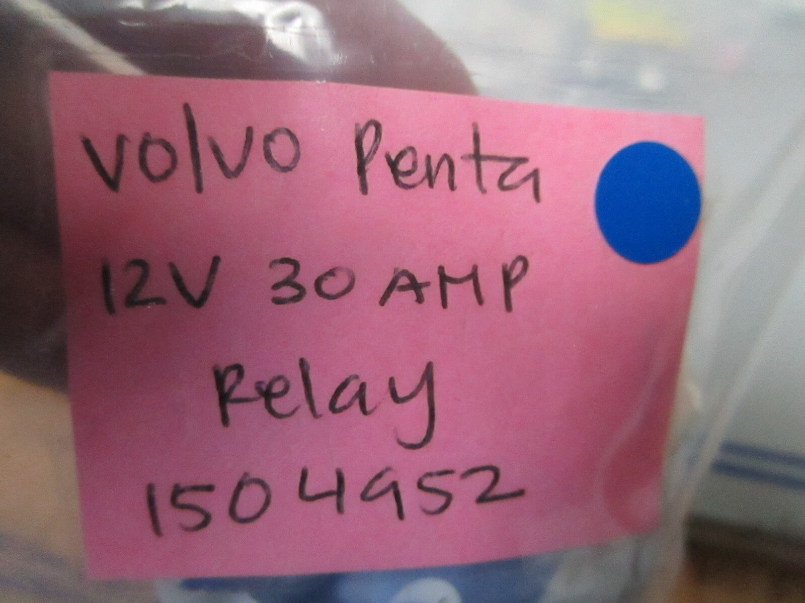 *NEW OEM* 0810 Volvo Penta 12V 30AMP Relay 1504952