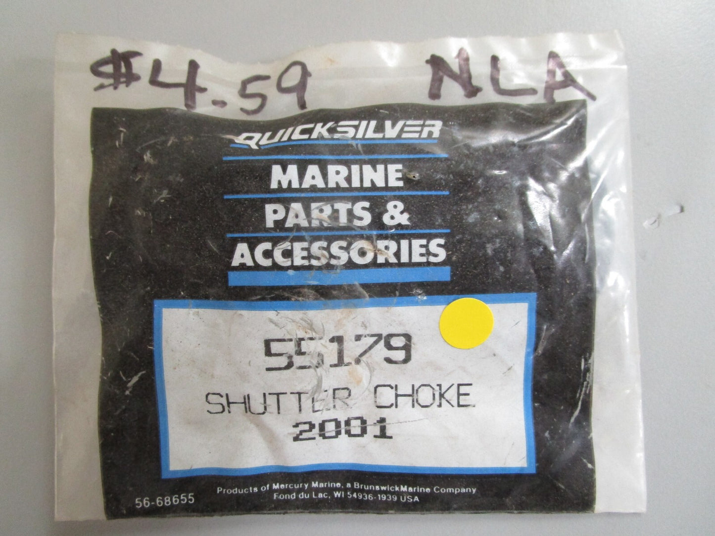 *NEW OEM* 0810 Mercury Quicksilver Shutter Choke 55179