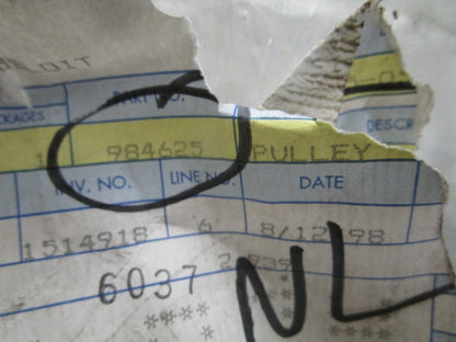 *NEW OEM* 0820 OMC Johnson Evinrude Pulley 984625 0984625