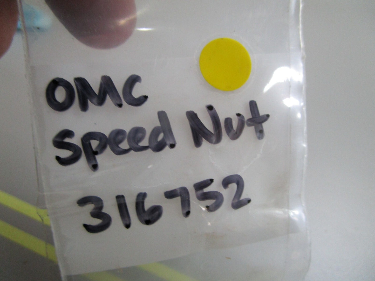 *NEW OEM* 0750 OMC Johnson Evinrude SPEED NUT 316752 0316752