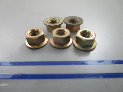 *NEW OEM* (LOT OF 5) 0810 OMC Johnson Evinrude Lock Nut 3853714