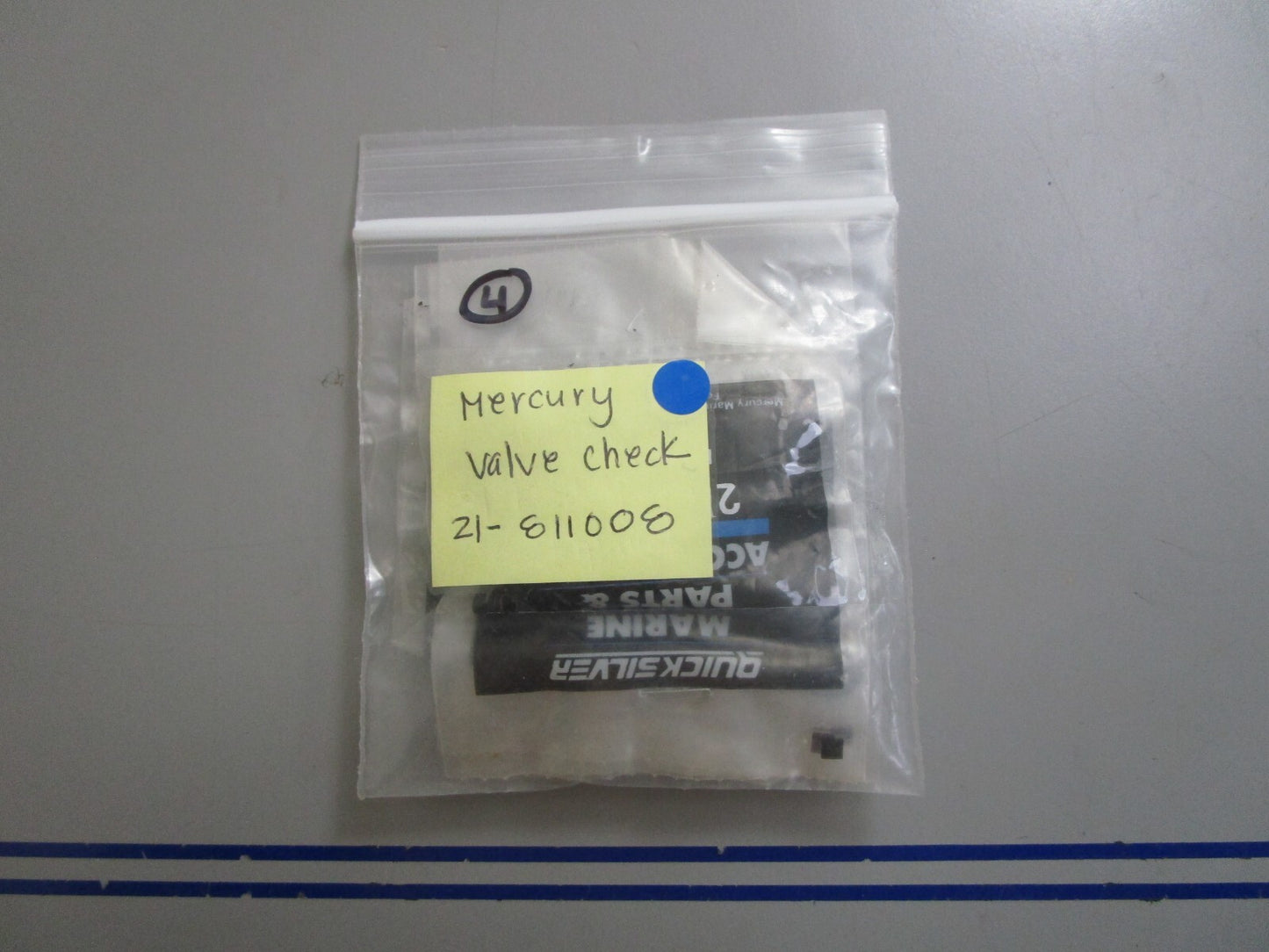 *NEW OEM* 0810 Mercury Quicksilver Valve Check 21-811008