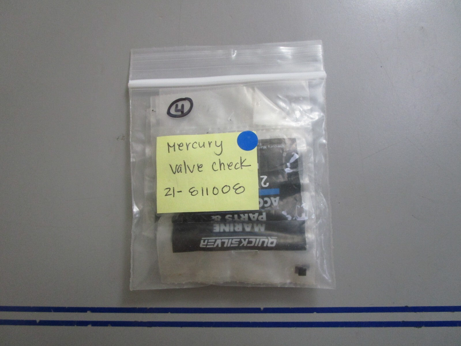 *NEW OEM* 0810 Mercury Quicksilver Valve Check 21-811008