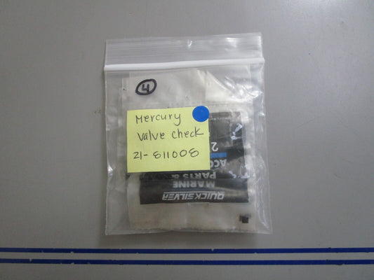 *NEW OEM* 0810 Mercury Quicksilver Valve Check 21-811008