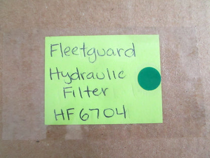 NEW OEM HF6704 Fleetguard Hydraulic Filter 0820