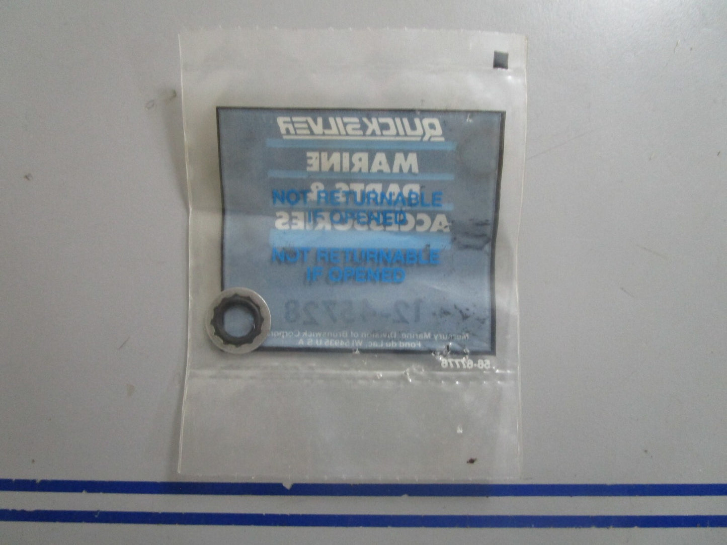 *NEW OEM* 0810 Mercury Quicksilver Washer 12-45728