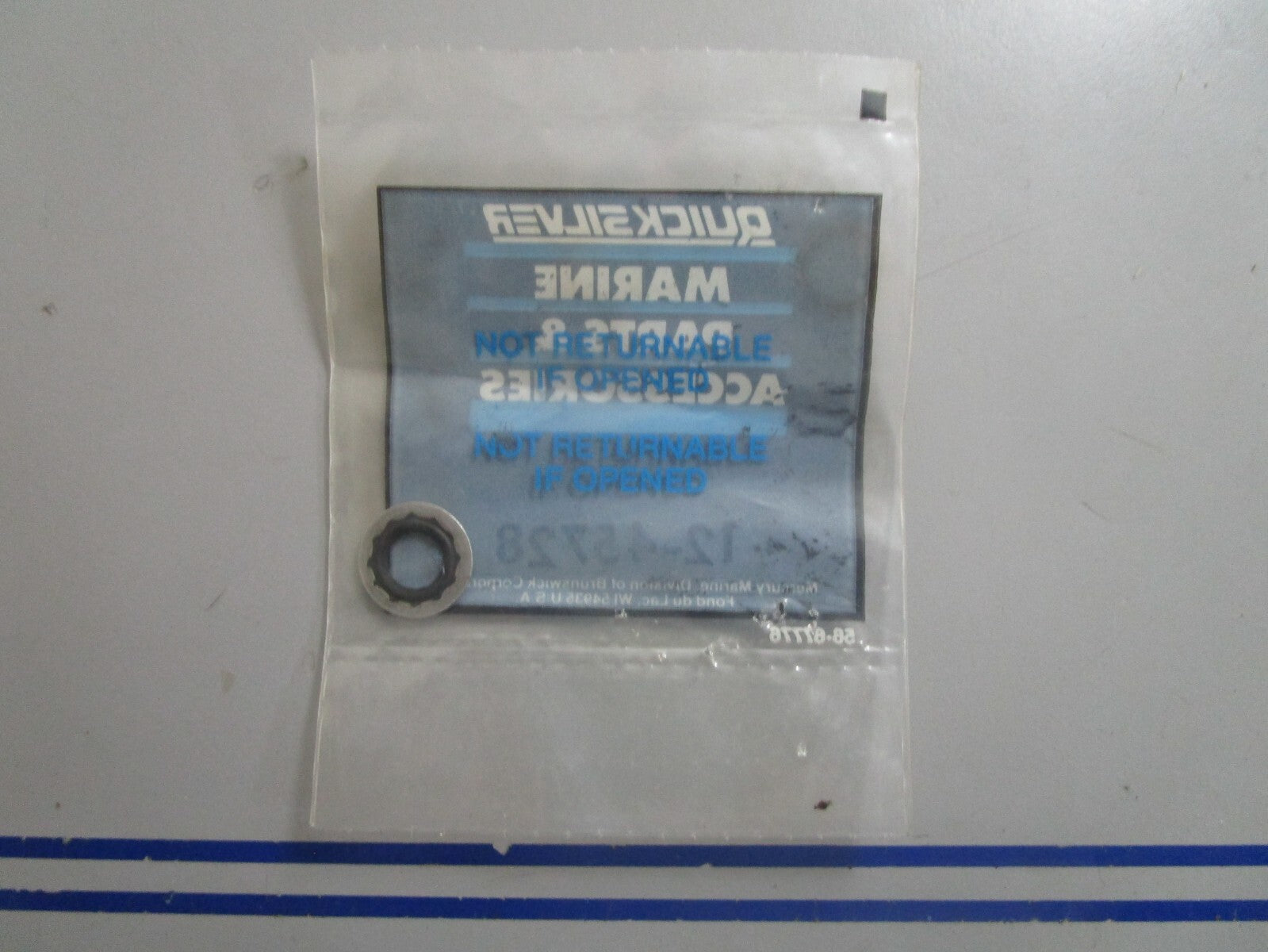 *NEW OEM* 0810 Mercury Quicksilver Washer 12-45728