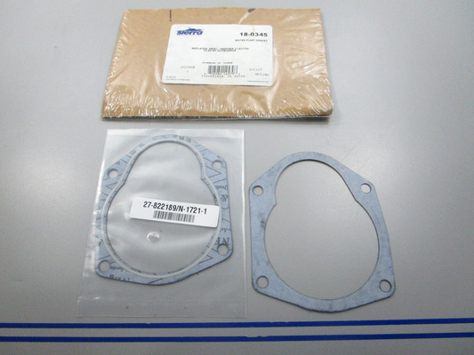 NEW (LOT OF 2) 18-0345 Replaces: 27-822189 Sierra W/P Gasket  0810