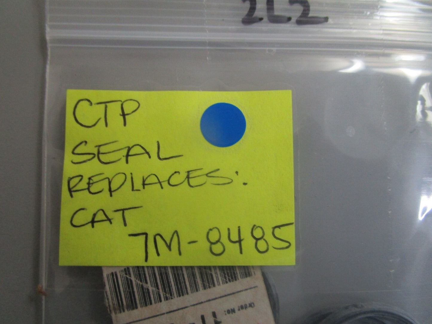 *NEW OEM* (LOT OF 2) 0770 CTP Seal Replaces Cat 7M-8485