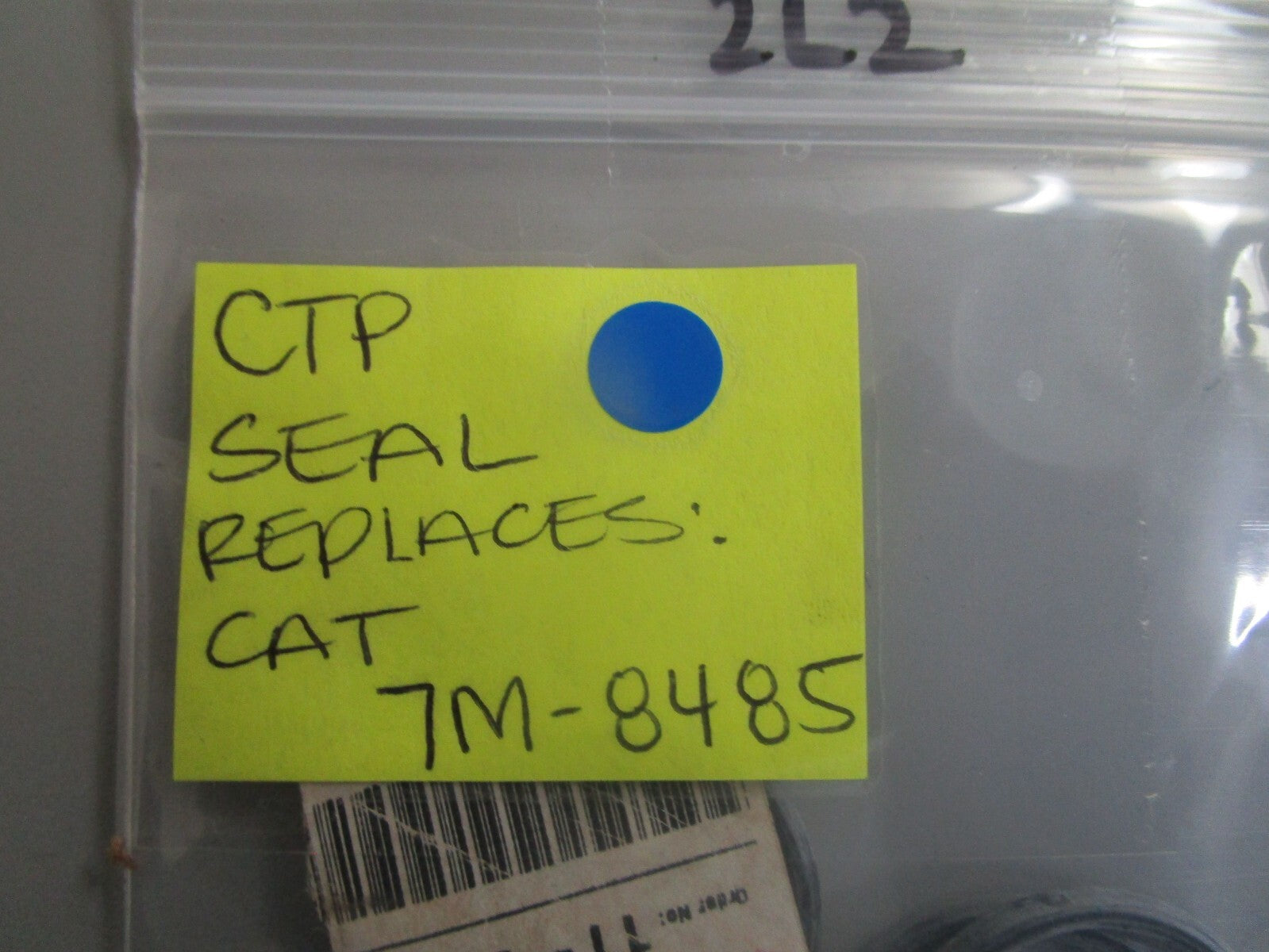 *NEW OEM* (LOT OF 2) 0770 CTP Seal Replaces Cat 7M-8485