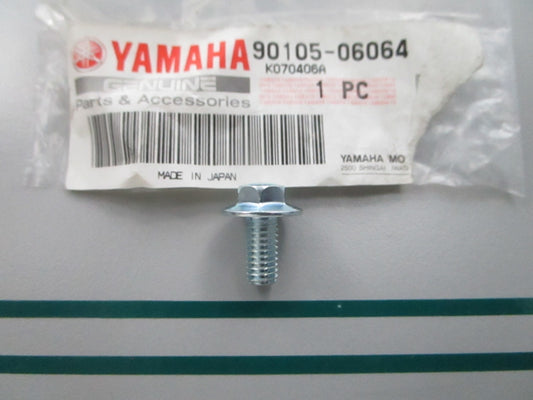NEW OEM 90105-06064 Yamaha Flange Bolt 0810