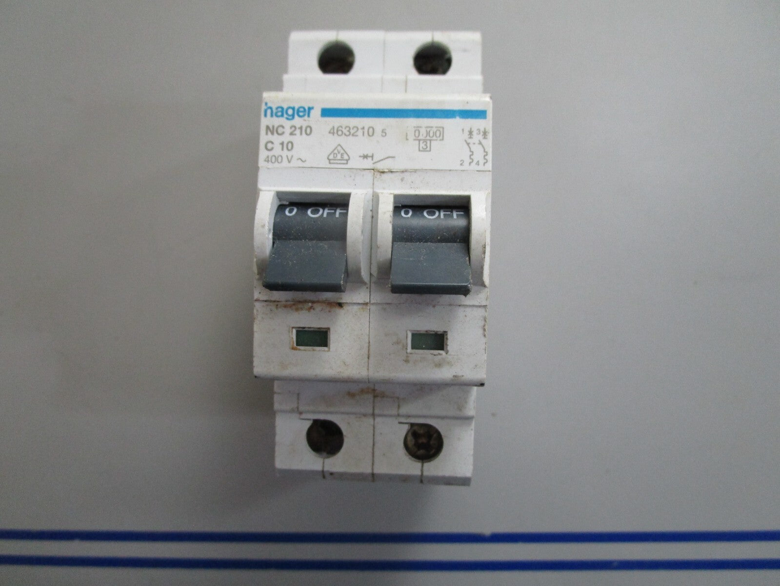 *NEW* 0820 Hager NC210 Circuit Breaker 463210