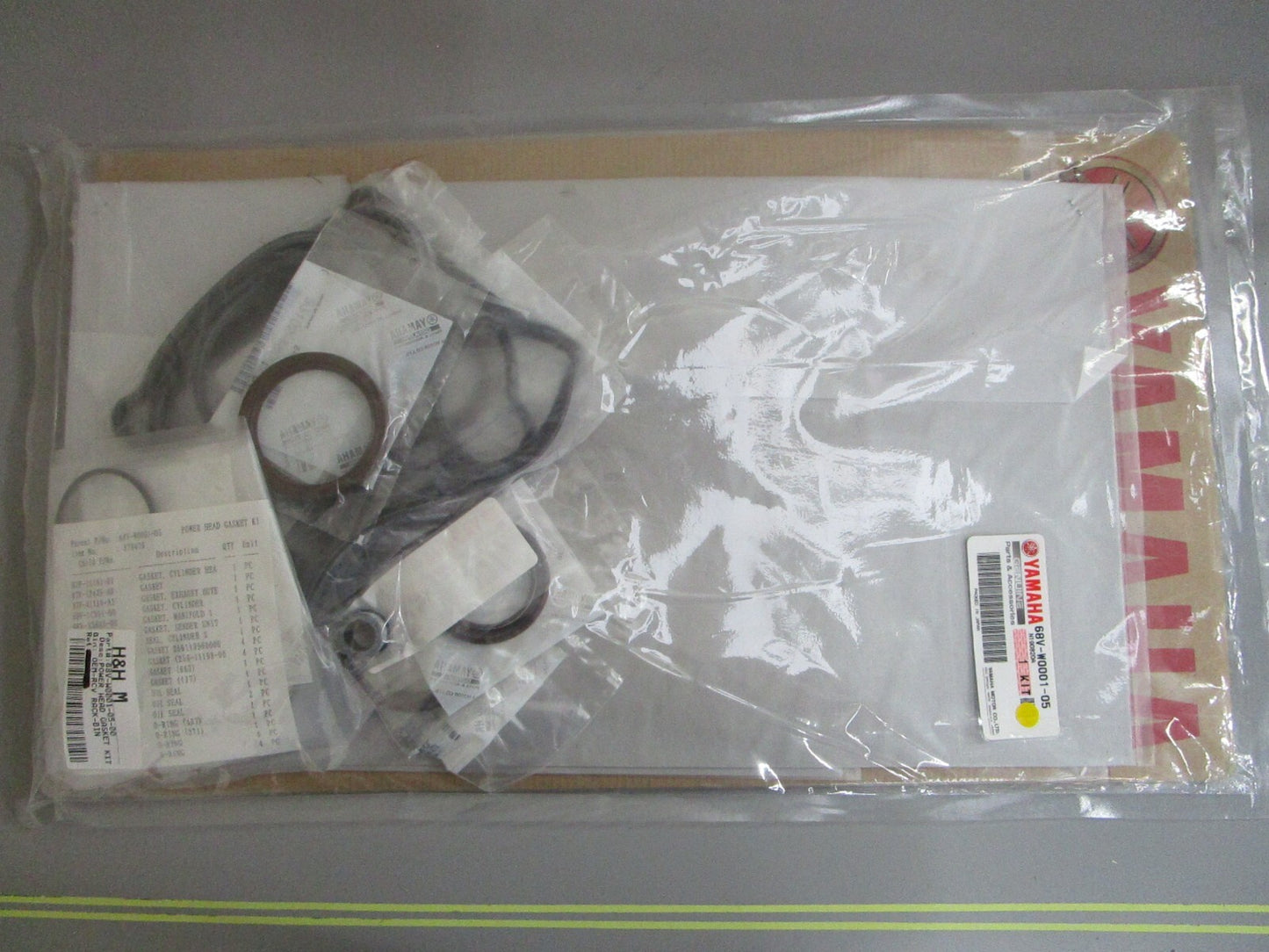 *NEW OEM* 0820 Yamaha Power Head Gasket Kit 68V-W0001-05-00