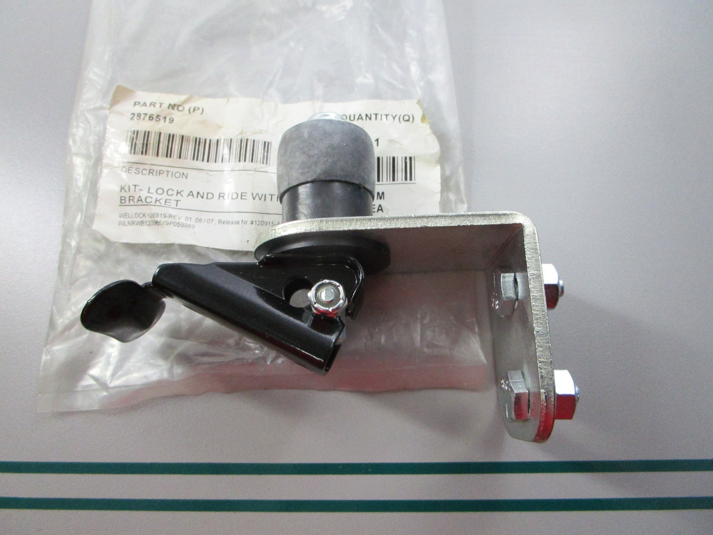 NEW OEM 2876519 Polaris Lock & Ride Kit w/ Bracket 0810
